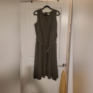 Calvin klein Dress- olive/army green